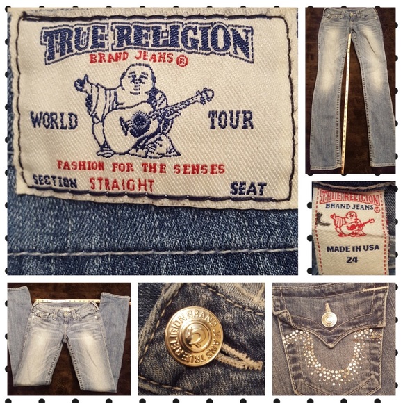 SOLD EUC 26”x32” True Religion Bootcut Jeans - Picture 4 of 4